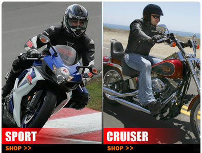 cruiser motorcycle gear