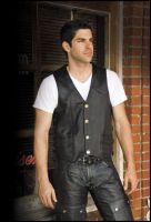 River Road Wyoming Leather Vest