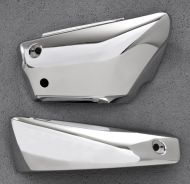 Yamaha Chrome Battery Side Covers- Yamaha V Star 950 (2009)