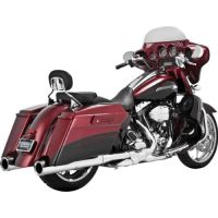 Vance & Hines Power Duals Head Pipes - Chrome