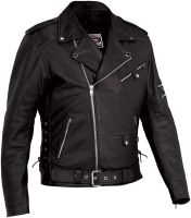River Road Men's Ironclad Perforated Leather Jacket