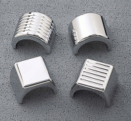 Yamaha Billet Front Axle Bolt Covers- All Yamaha Star Models (except Warrior)