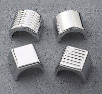 Yamaha Billet Front Axle Bolt Covers- All Yamaha Star Models (except Warrior)