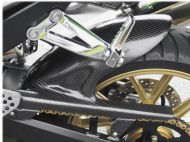 Carbon Fiber Works Rear Hugger w/Chain Cover- Kawasaki ZX10R (2008~)