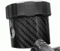 Carbon Fiber Works Front Brake Cover Reservoir- Kawasaki ZX6R/10R (2004-2008)