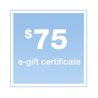 Gift Certificates- 75.00
