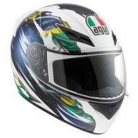 AGV K3 Helmet - Flag Brazil