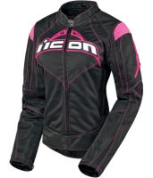 Icon Women's Contra Textile Jacket Black