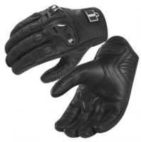 Icon Justice Touch Leather Gloves