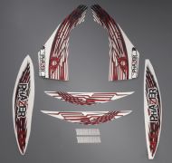 Phazer Designer Decal Kit (Red)