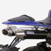 Genuine Yamaha GYTR Dual Slip-On Carbon Fiber Mufflers - Yamaha R1 (2009-2014)