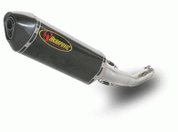 Akrapovic Slip-on/Bolt-on (Hex) Mufflers- Suzuki GSXR1000 (2007-2008) Single Muffler