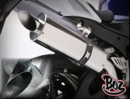 Boz Bros Gild Slip-On Exhaust -  Suzuki GSXR1000 (2005-2006) High Mount