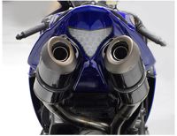 Graves Motorsports Slip-On Stainless Steel/ Carbon Fiber Exhaust System-Yamaha R1 (2009)