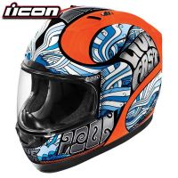 Icon Alliance Helmet - Headtrip Orange