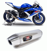 Yoshimura R-77 Full Exhaust System- Suzuki GSXR600/750 (2008~) Stainless Steel Canister