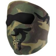 Zan Full Face Neoprene® Mask - Woodland Camo